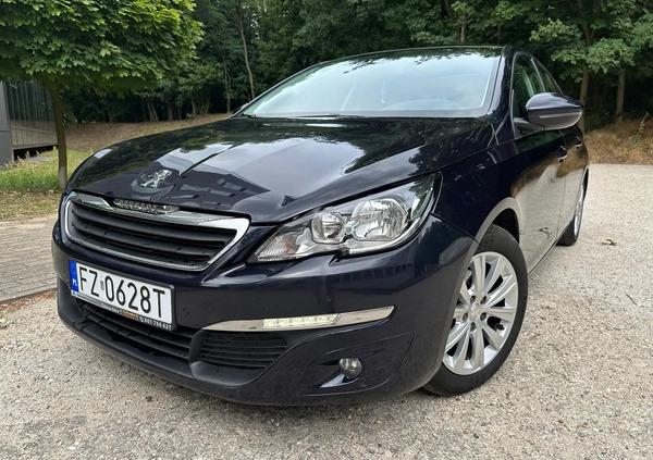 Peugeot 308 cena 23900 przebieg: 218000, rok produkcji 2014 z Góra małe 352